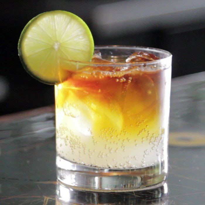 Dark and Stormy Cocktail Image