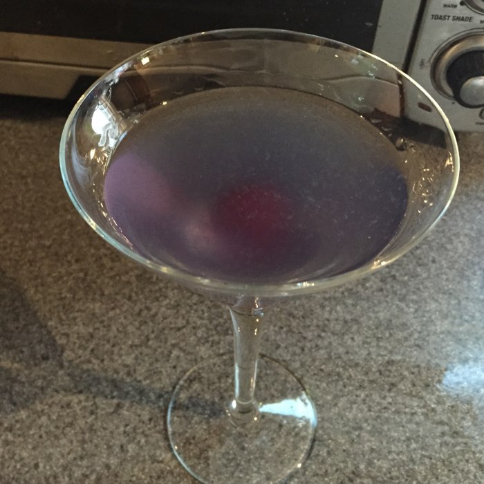 Aviation Cocktail Image