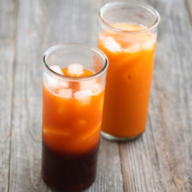 Thai Iced Tea Cocktail Image