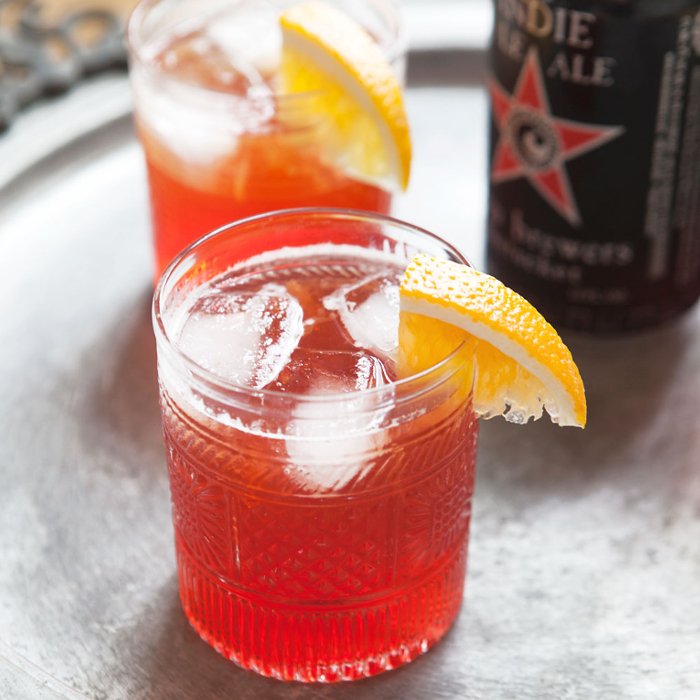 Campari Beer Cocktail Image